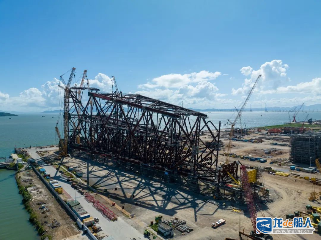 完工倒计时！亚洲第一深水导管架进入建造最后攻坚阶段-龙de船人