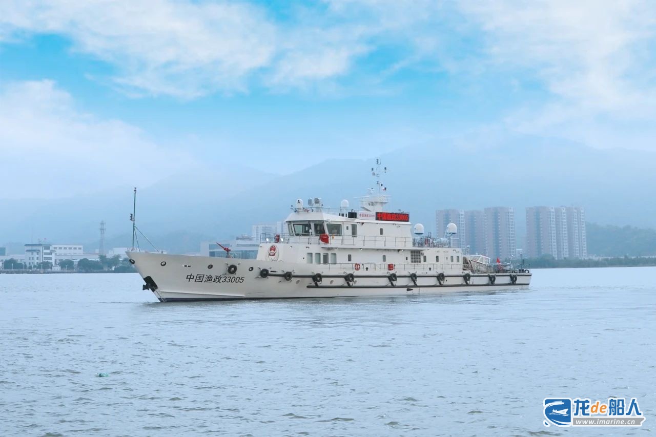 江龙船艇又一300吨级渔政执法船成功试航-龙de船人