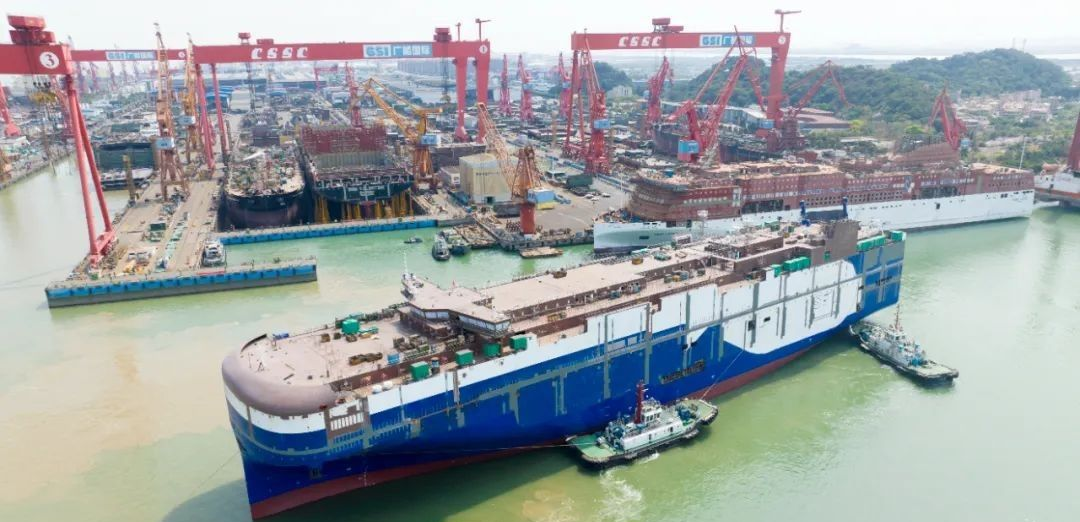 广船国际获三艘双燃料汽车运输船订单