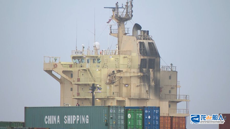 集装箱船起火！2死1伤