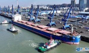 江苏省港口集团南京港迎来“阿尔法发现”轮