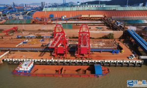 中交三航承建安徽省马鞍山市码头项目二期工程交工验收