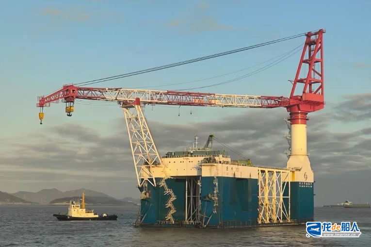 “万吨级”海上风机安装船“巨杰701”轮到位服务浙江在建最大海上风电项目 “万吨级”海上风机安装船“巨杰701”轮到位服务浙江在建最大海上风电项目