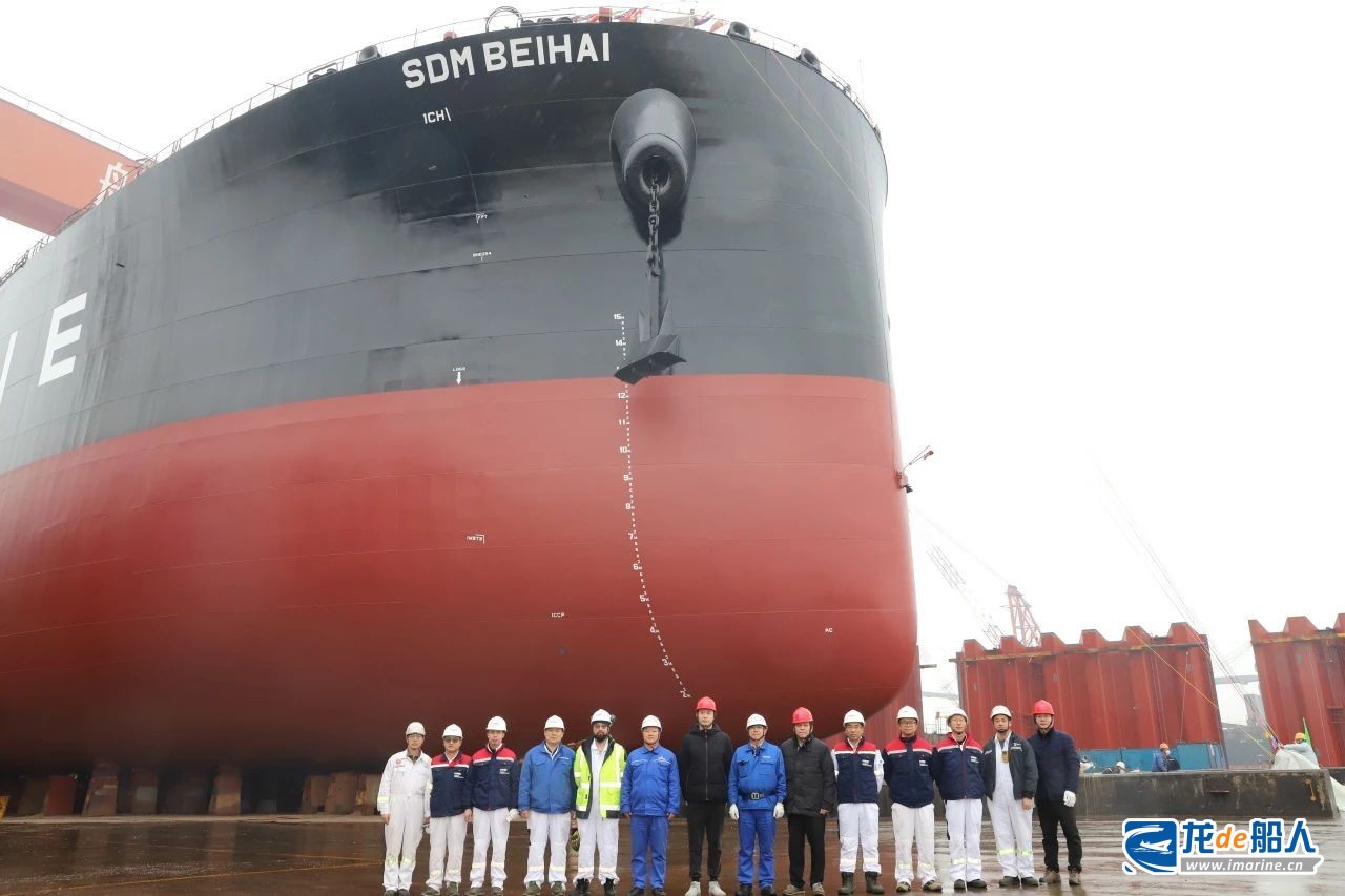 中船澄西扬州船舶70000吨木屑船提前4天下水 中船澄西扬州船舶70000吨木屑船提前4天下水