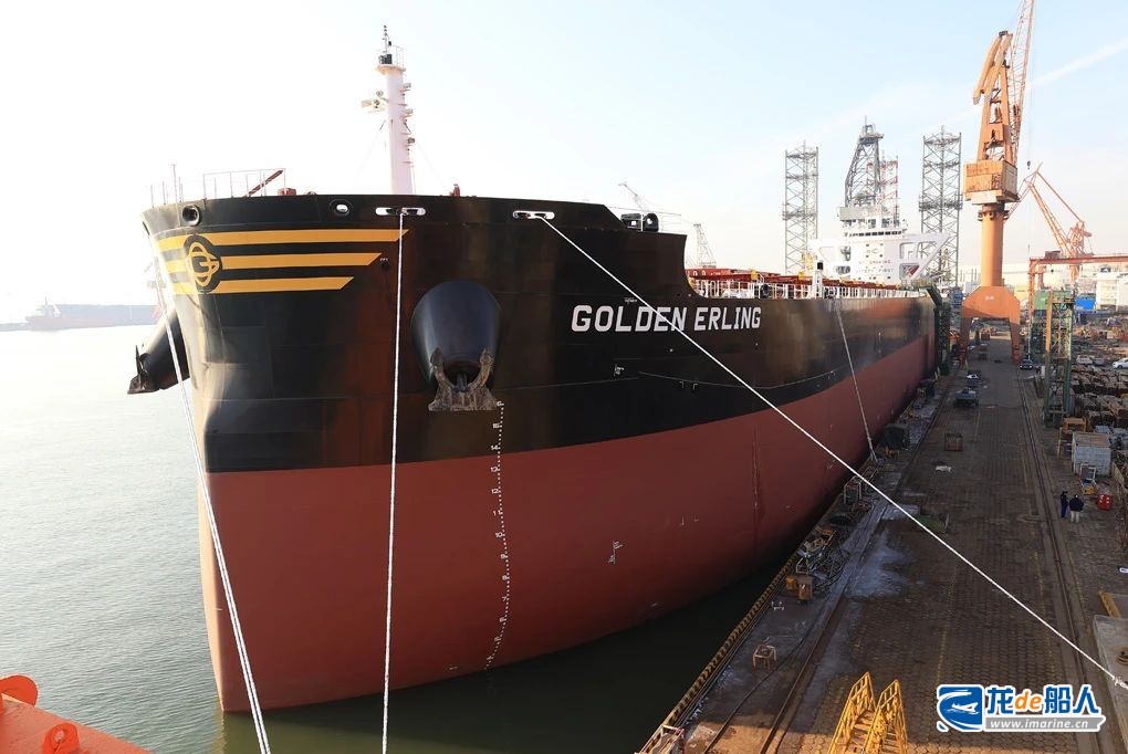 山船重工交付8.5万吨散货船25号船“GOLDEN ERLING”轮 山船重工交付8.5万吨散货船25号船“GOLDEN ERLING”轮