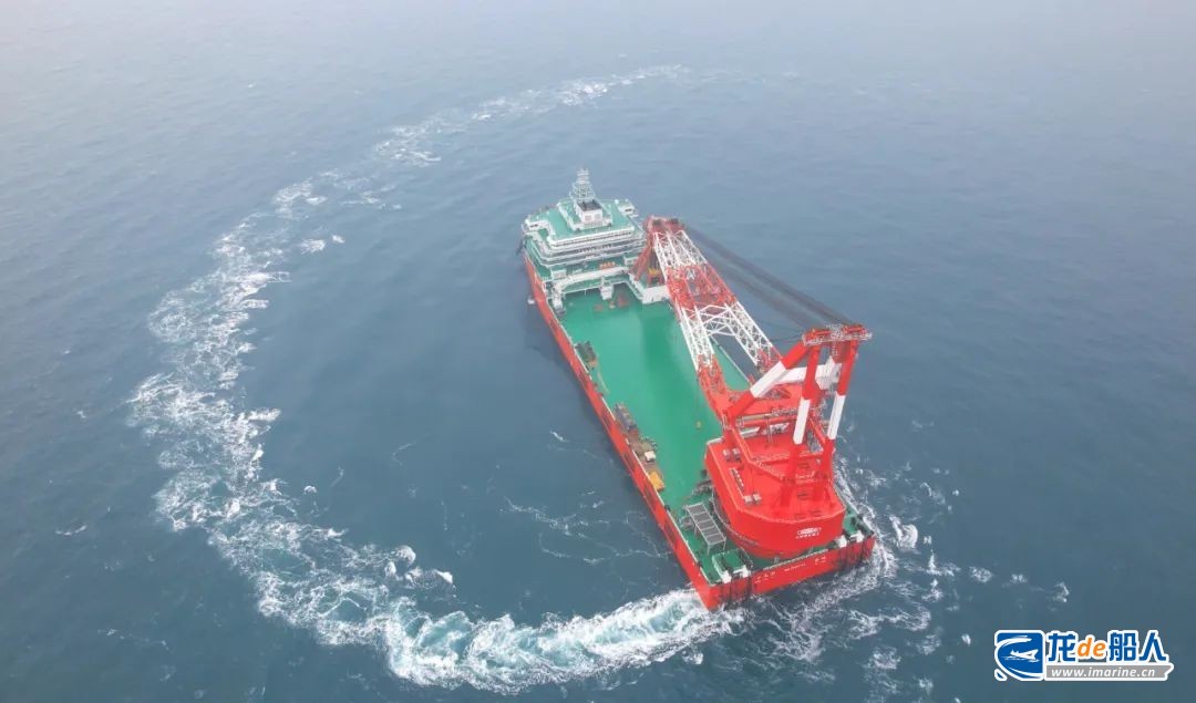 振华重工为立洋海工建造5000吨自航式全回转起重船“中天39”试航凯旋 振华重工为立洋海工建造5000吨自航式全回转起重船“中天39”试航凯旋