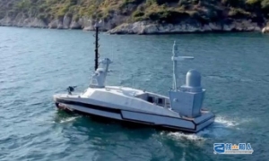 世界首艘电子战无人艇入役