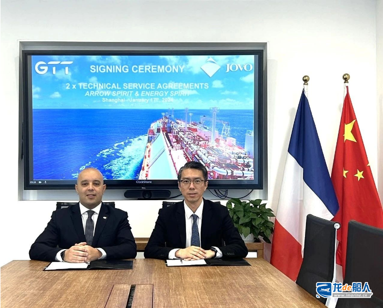 GTT与JOVO签署两项新的技术服务协议