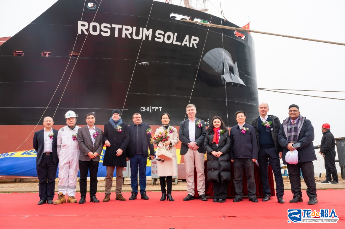 扬帆集团40000DWT散货船一船交付，一船下水、一船铺龙骨