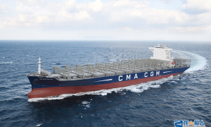 今治造船交付一艘5800TEU集装箱船