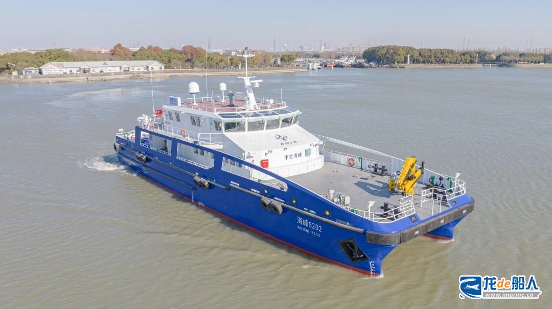 中交海峰风电两型首制风电运维船完成试航 中交海峰风电两型首制风电运维船完成试航
