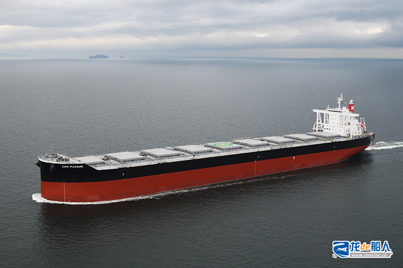 全球首艘！今治造船交付“标志性”散货船