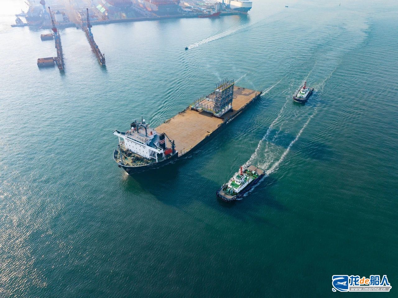 海油工程交付巴油40万吨级FPSO P79项目首个上部模块