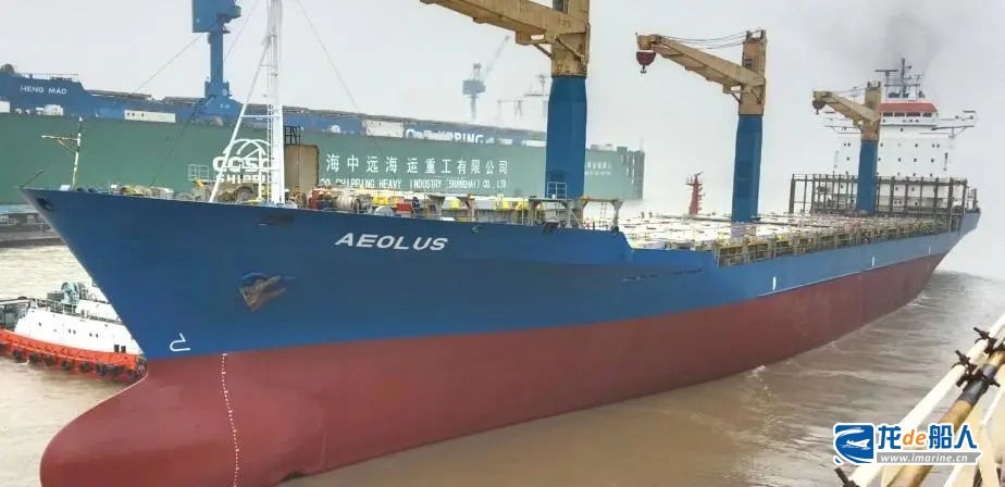 上海中远海运重工完成“风神”轮修理工程