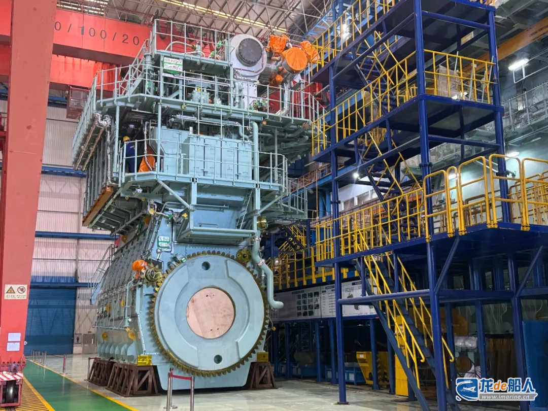 提前完成全年生产任务！中船发动机再获26台主机订单-龙de船人