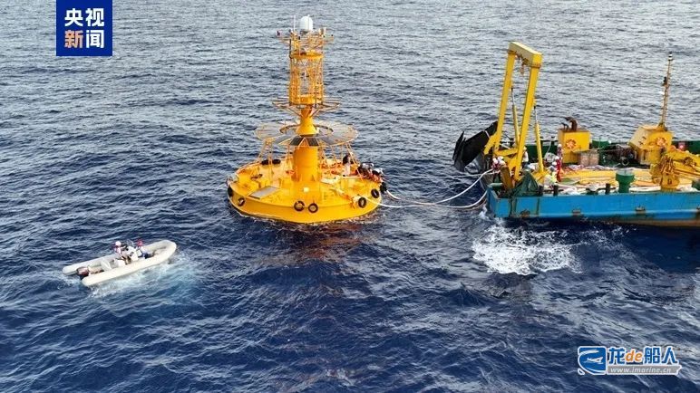 填补空白,我国首套超3500米水深大剖面大型观测浮标系统成功布放-龙de船人