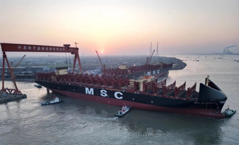 扬子鑫福交付第八艘LNG双燃料16000TEU集装箱船“MSC SAVANNAH”轮-龙de船人